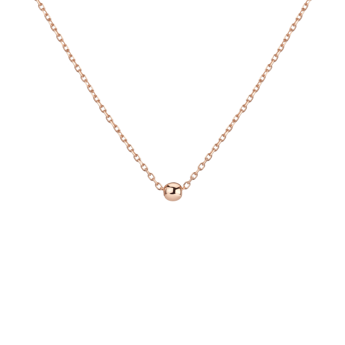 Gold Ball Pendant Rose Gold 14K 18K First