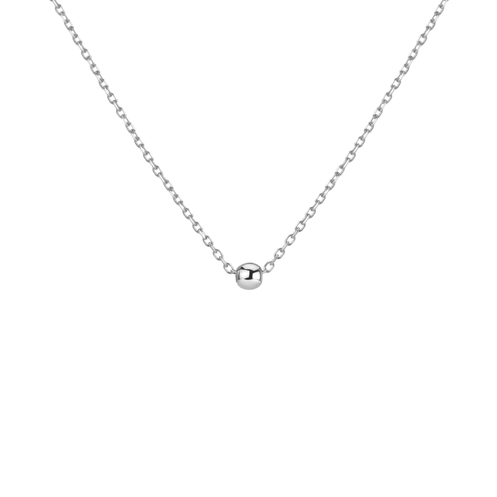 Gold Ball Pendant White Gold 14K 18K First