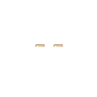 Mini Gold Bar Earring