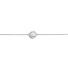 Halo Diamond Opal Bracelet