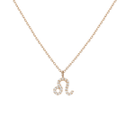 Pave Diamond Zodiac Necklace