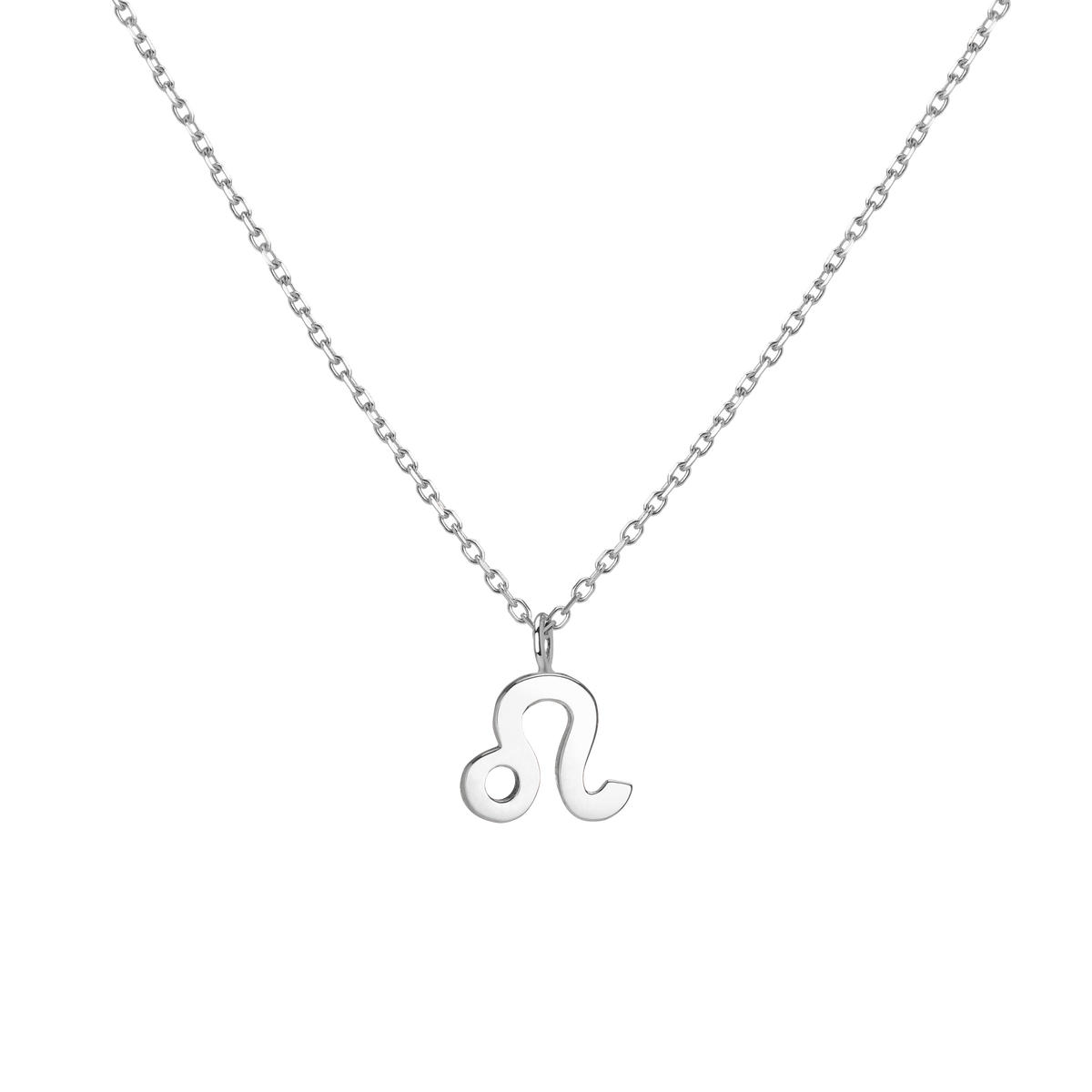 Zodiac Necklace Leo Gold Vermeil 14K 18K White Gold