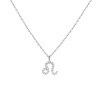 Pave Diamond Zodiac Necklace