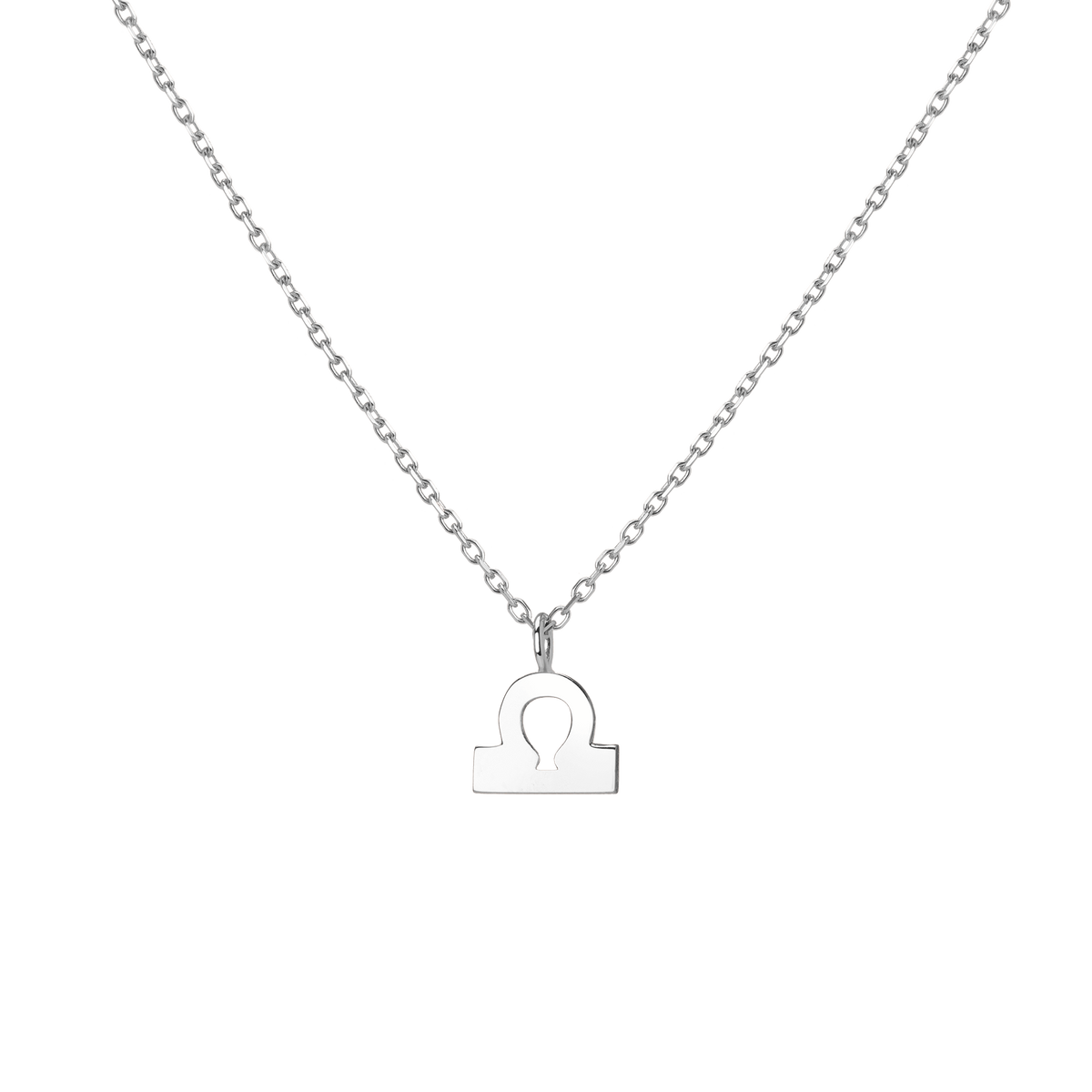 Zodiac Necklace Libra Gold Vermeil 14K 18K White Gold