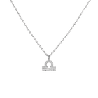 Pave Diamond Zodiac Necklace