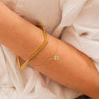 Pave Diamond Zodiac Bracelet