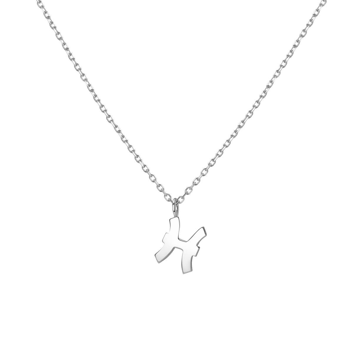 Zodiac Necklace Pisces Gold Vermeil 14K 18K White Gold