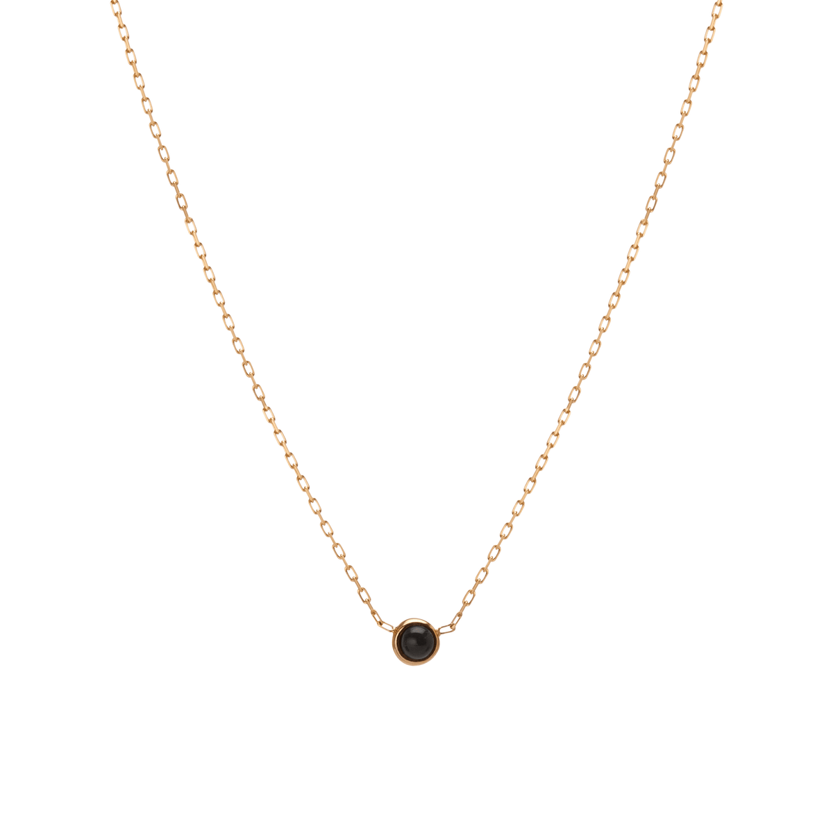 Mini Charm Circle Necklace Yellow Gold Vermeil 14k Yellow Gold 18k Yellow Gold First