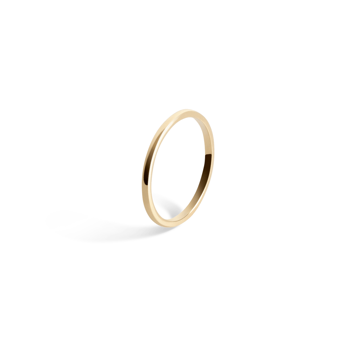 Tricolor Ring Yellow Gold Vermeil 14k Yellow Gold 18k Yellow Gold Half Side    Front First