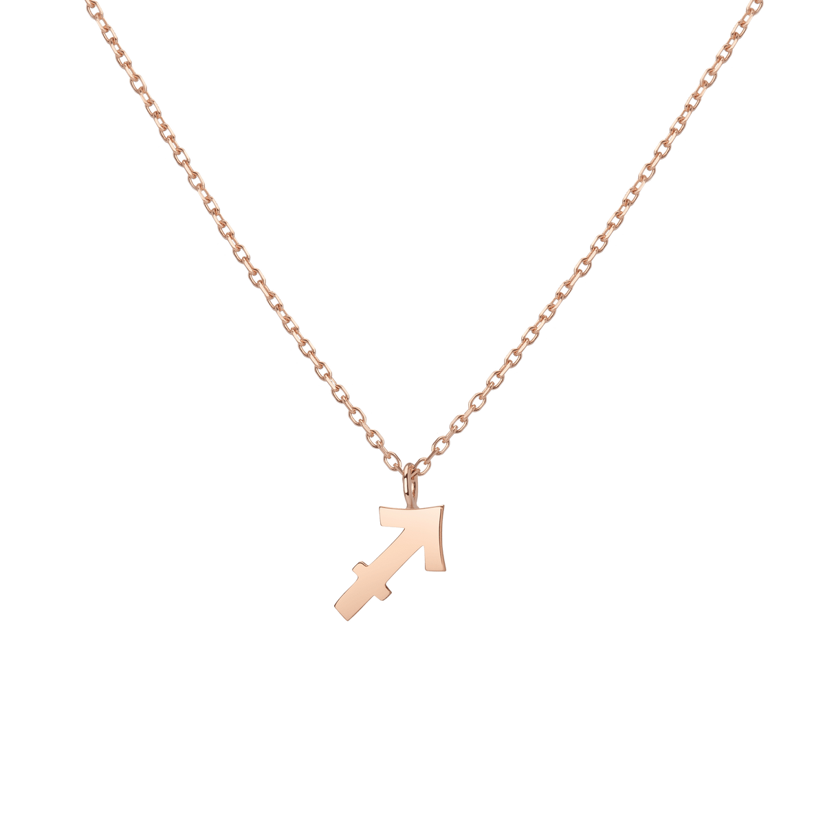Zodiac Necklace Sagittarius Gold Vermeil 14K 18K Rose Gold
