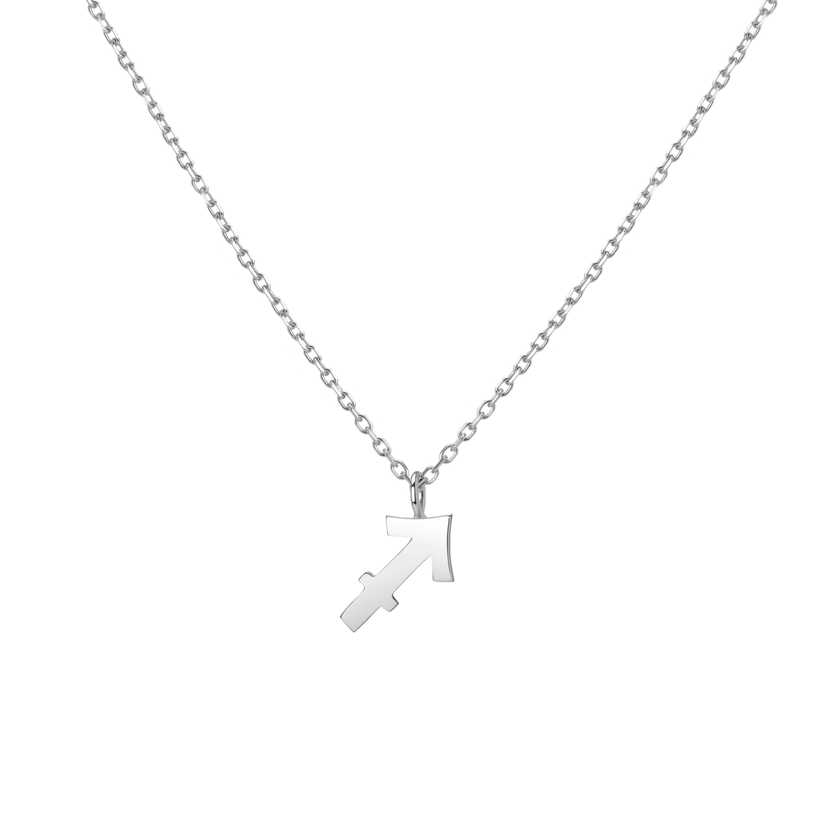 Zodiac Necklace Sagittarius Gold Vermeil 14K 18K White Gold