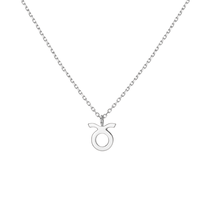 Zodiac Necklace Taurus Gold Vermeil 14K 18K White Gold First