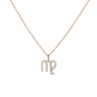 Pave Diamond Zodiac Necklace