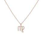 Pave Diamond Zodiac Necklace
