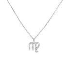 Pave Diamond Zodiac Necklace