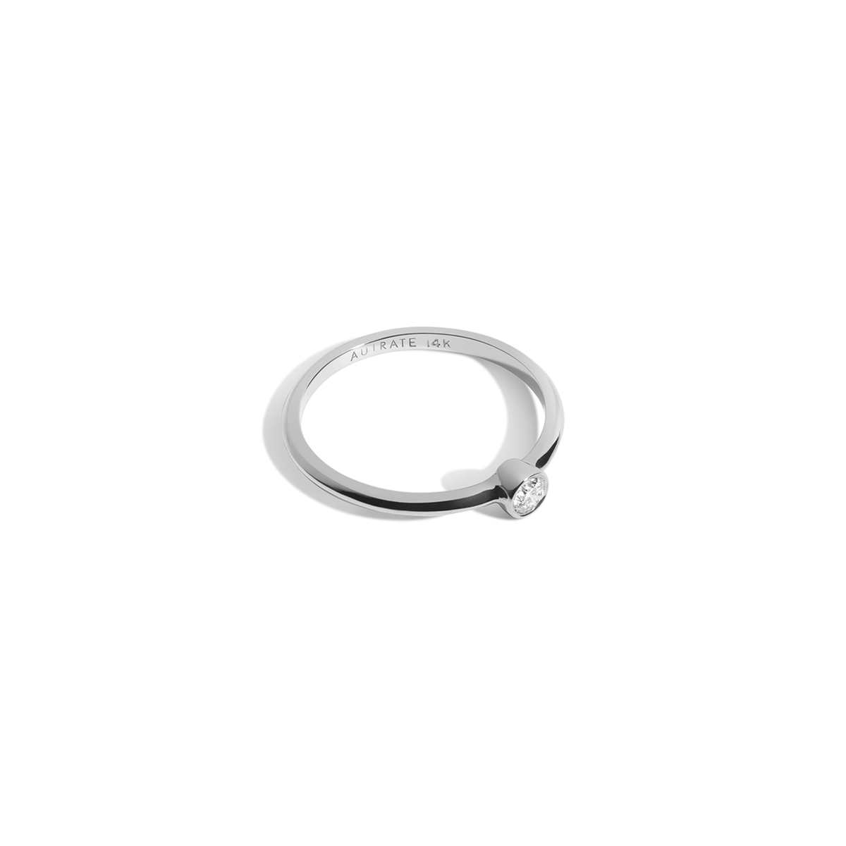 White Diamond Ring 14k White Gold 18k White Gold White Diamonds