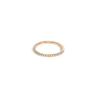 Quadricolor Ring with Black Diamonds