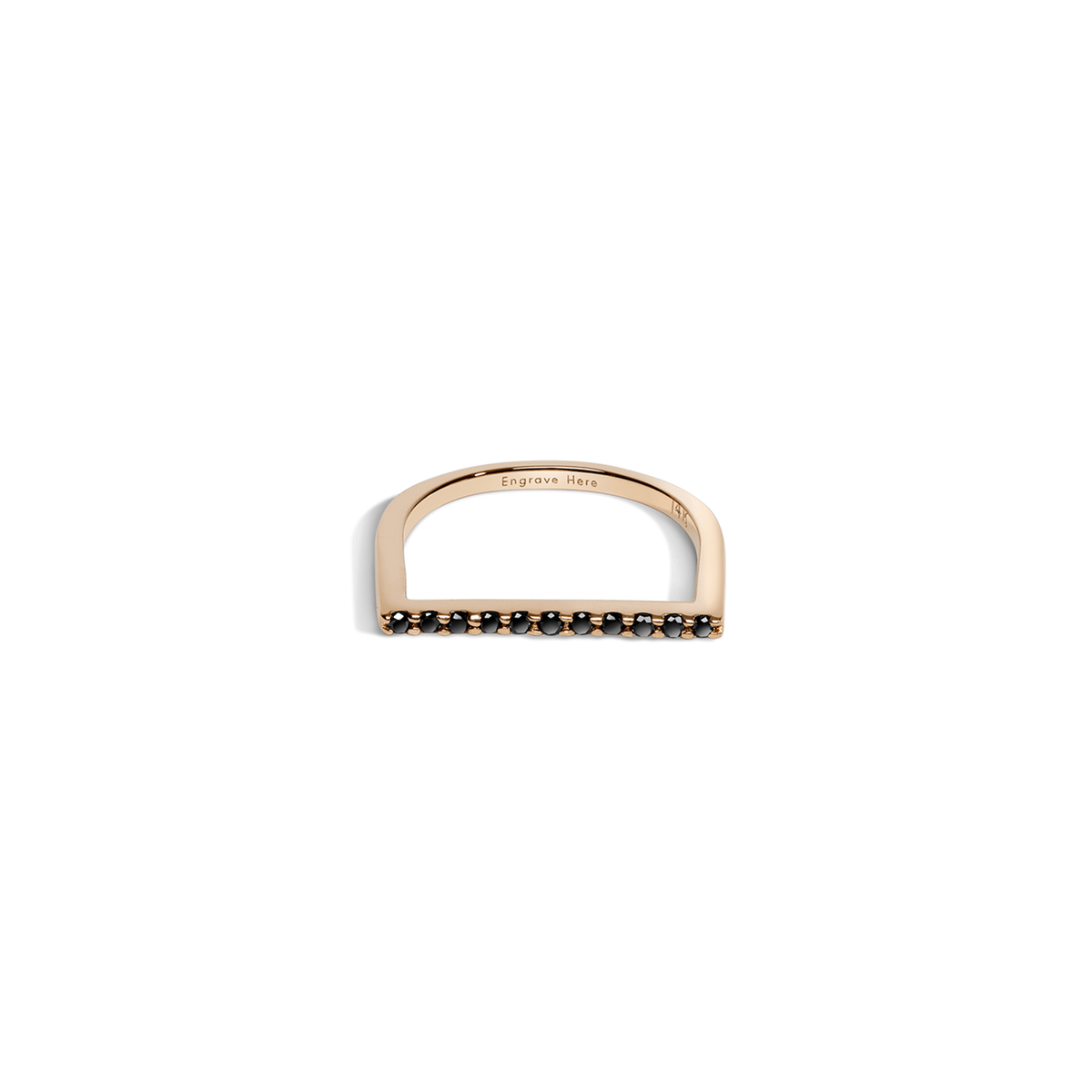 Diamond Bar Square Ring  Yellow Gold Vermeil 14k Yellow Gold 18k Yellow Gold White Diamonds Diamond Bar Square Ring  Rose Gold Vermeil 14k Rose Gold 18k Rose Gold White Diamonds Diamond Bar Square Ring  Sterling Silver White Gold Vermeil 14k White Gold 18k White Gold White Diamonds