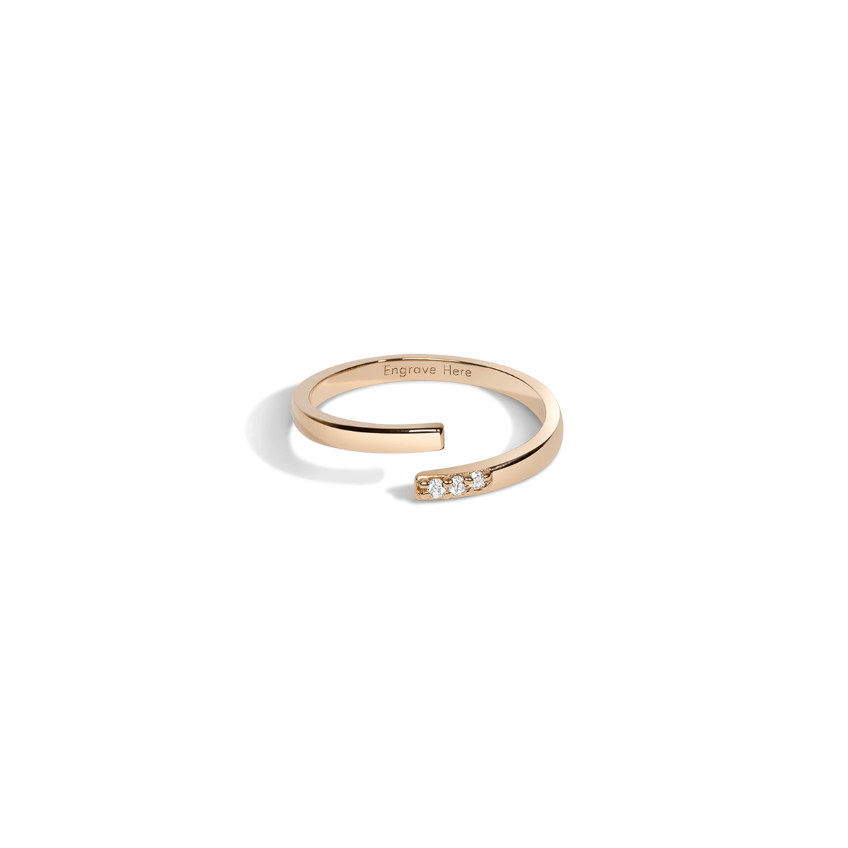 Mini Wraparound Ring  Yellow Gold Vermeil 14k Yellow Gold 18k Yellow Gold Black Diamonds Mini Wraparound Ring  Rose Gold Vermeil 14k Rose Gold 18k Rose Gold Black Diamonds Mini Wraparound Ring  Sterling Silver White Gold Vermeil 14k White Gold 18k White Gold Black Diamonds