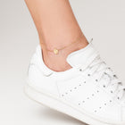 Geometric Hamsa Anklet