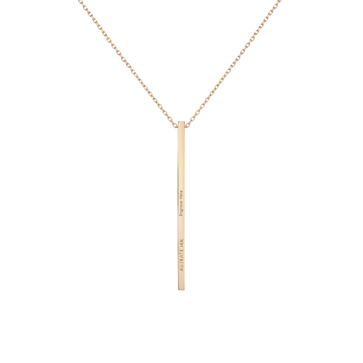 Long Gold Bar Drop Necklace Yellow Gold Vermeil 14k Yellow Gold 18k Yellow Gold  Long Gold Bar Drop Necklace Sterling Silver White Gold Vermeil 14k White Gold 18k White Gold