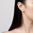 Simple Opal Stud Earrings