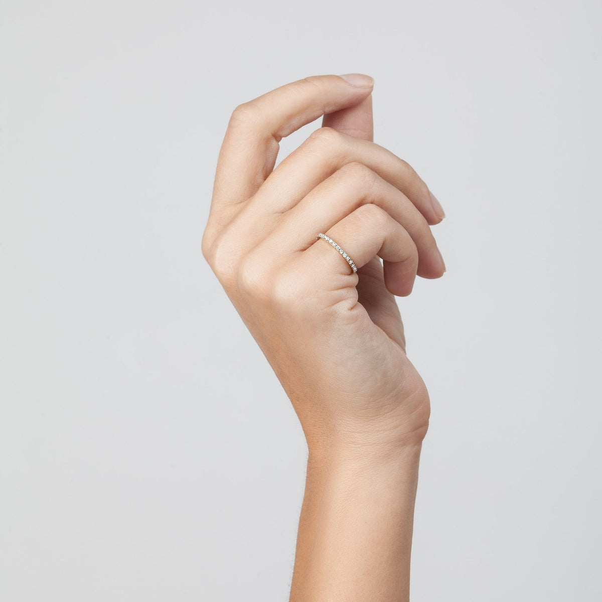 Quadricolor Ring On Model