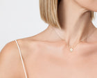 Geometric Hamsa Necklace