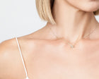 Pave Diamond Evil Eye Necklace