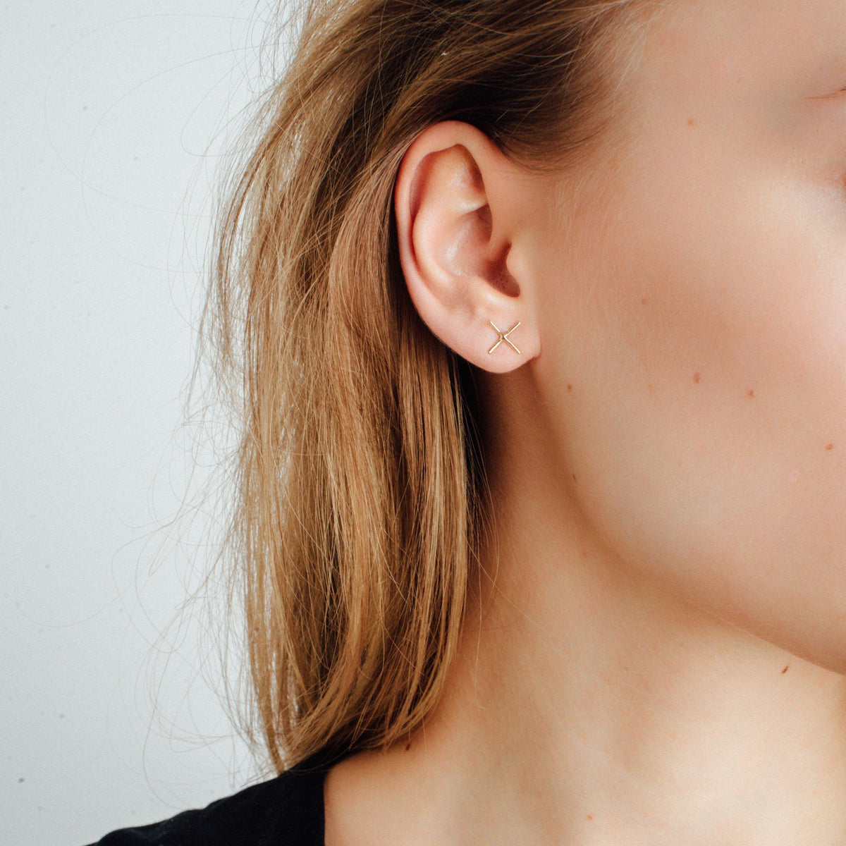 X Earring   Model Pair | Single |