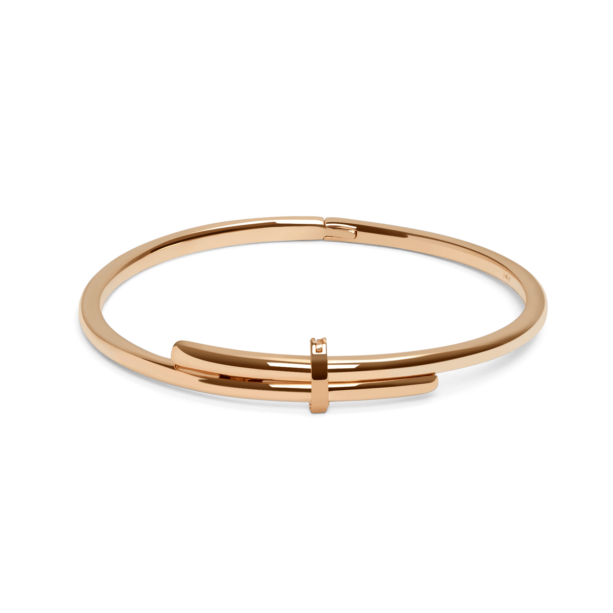 Crossover Bracelet Rose Gold Vermeil 14k Rose Gold 18k Rose Gold