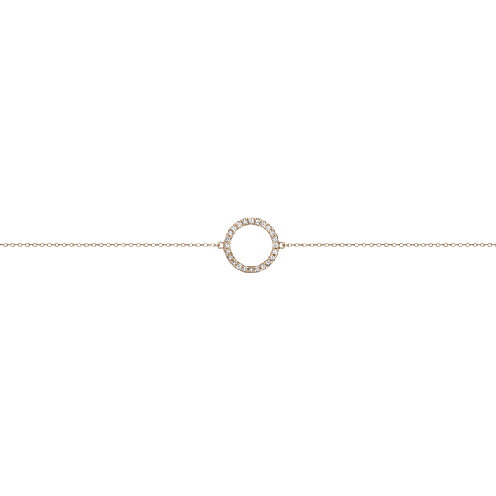 Diamond Circle Bracelet