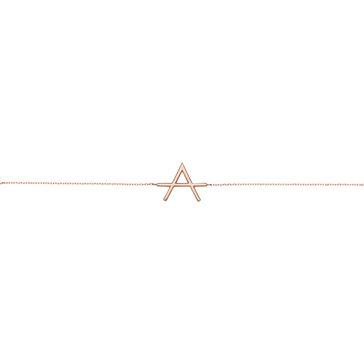 Icon anklet 14k Rose Gold 18k Rose Gold   Front First