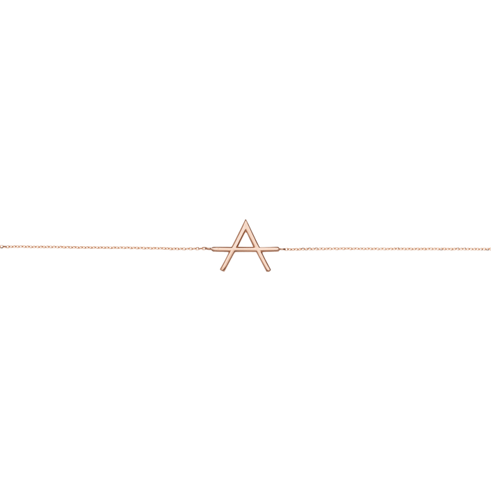 Icon anklet 14k Rose Gold 18k Rose Gold   Front First