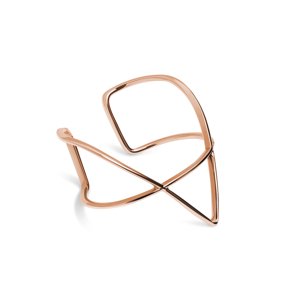 Icon Cuff Rose Gold Vermeil 14k Rose Gold 18k Rose Gold First