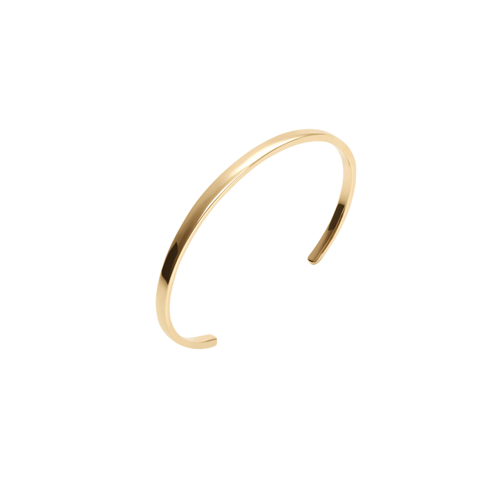 Skinny Cuff Yellow Gold Vermeil 14k Yellow Gold 18k Yellow Gold Half Side   Front First
