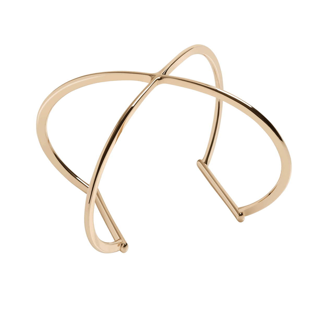 X Cuff Yellow Gold Vermeil 14k Yellow Gold 18k Yellow Gold