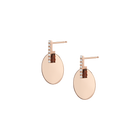 Gold Disk Earring