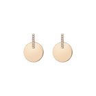 Gold Disk Earring