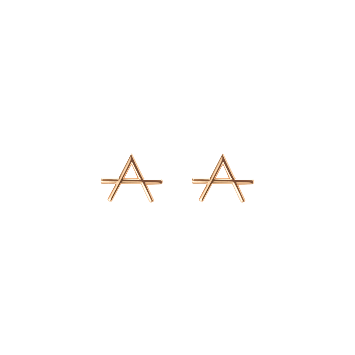 Icon Earring Yellow Gold Vermeil 14k Yellow Gold 18k Yellow Gold     Front First Pair | Single |