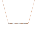 Diamond Bar Pendant