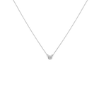 Diamond Bezel Necklace