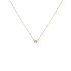 Diamond Bezel Necklace