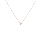 Diamond Bezel Necklace