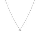 Medium Diamond Pendant Necklace