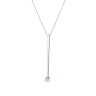 Geometric Pearl Pendant