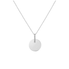 Gold Disk Necklace