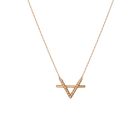 Icon Necklace with Diamonds