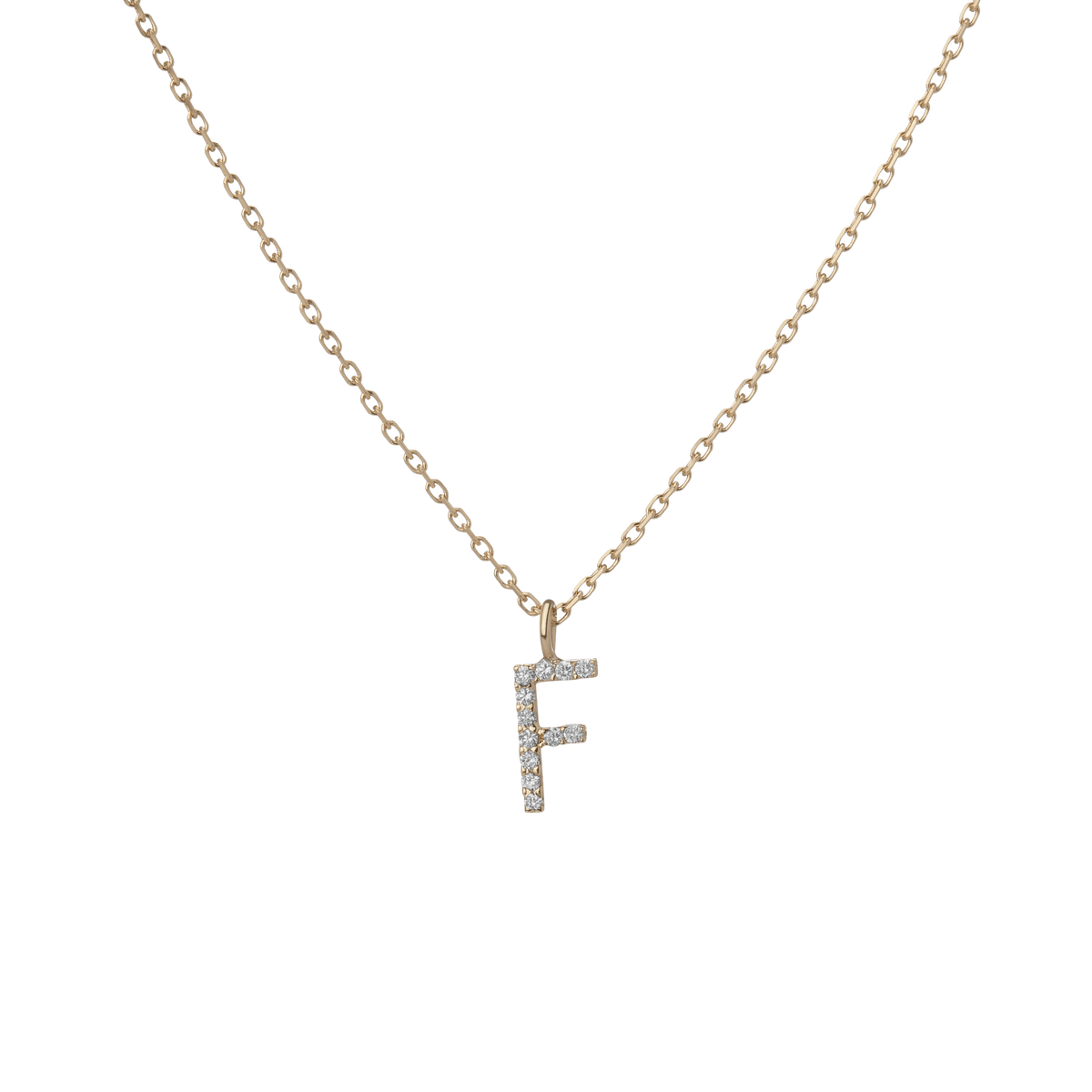 14k Yellow Gold 18k Yellow Gold White Diamonds '-F-
