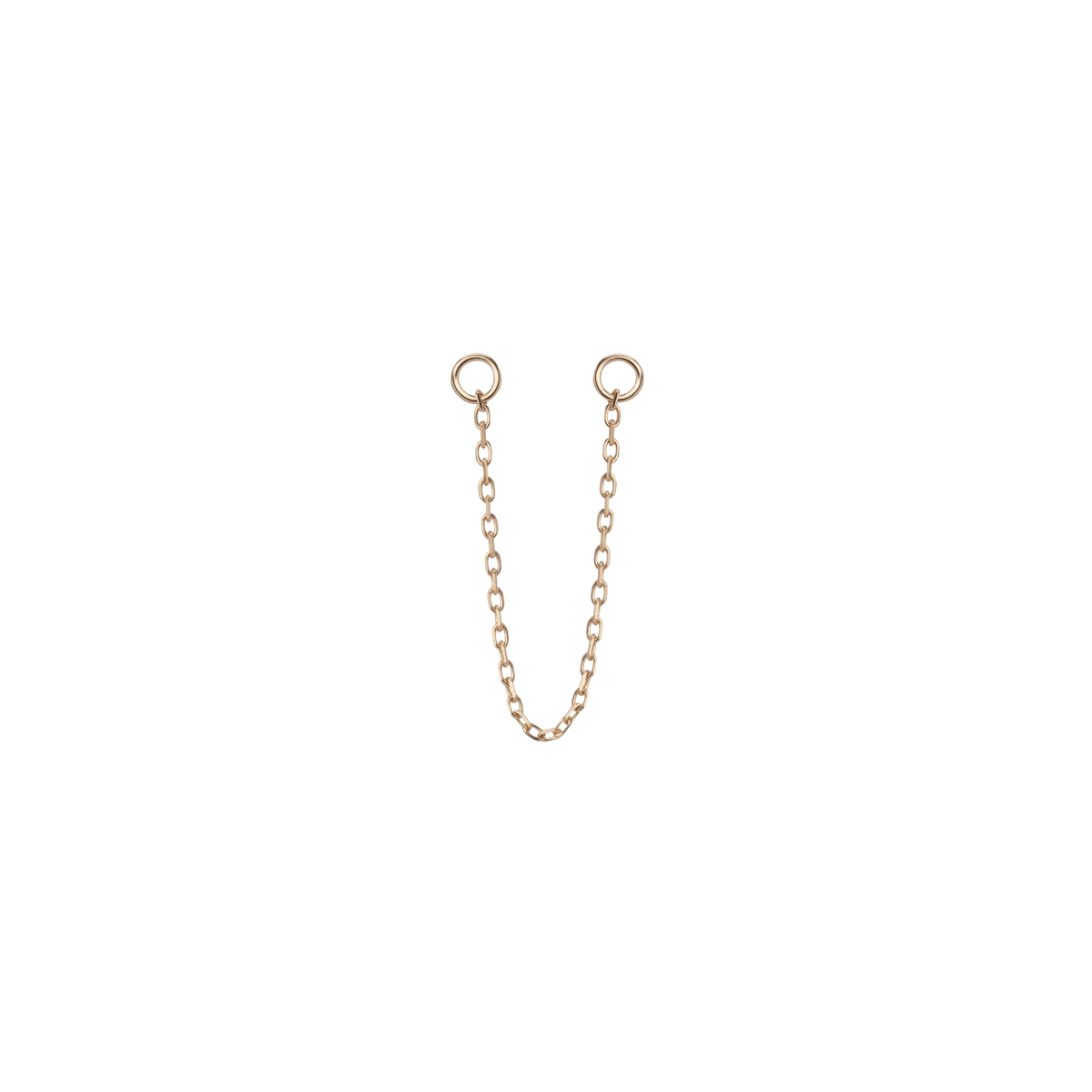 Chain Ear Jacket Yellow Gold Vermeil 14k Yellow Gold 18k Yellow Gold     Front First Pair | Single |